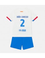 Barcelona Joao Cancelo #2 Vieraspaita Lasten 2023-24 Lyhythihainen (+ shortsit)